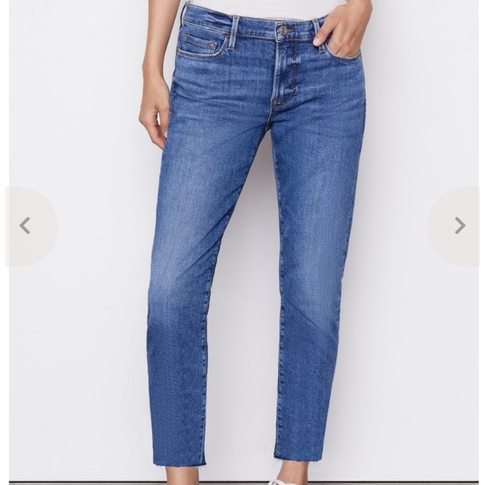 FRAME Denim Le Garcon Jeans in Gratitude